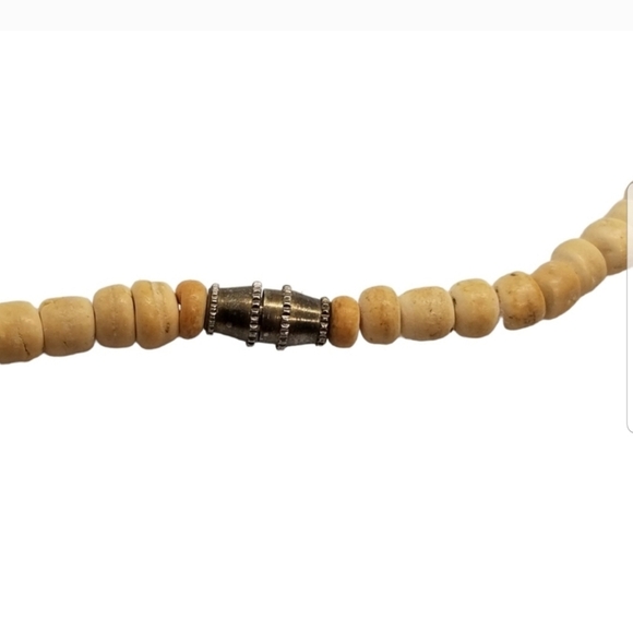 VINTAGE 1980S WOOD SARFARI ANIMAL FOLK ART STATEMENT NECKLACE - Picture 8 of 8